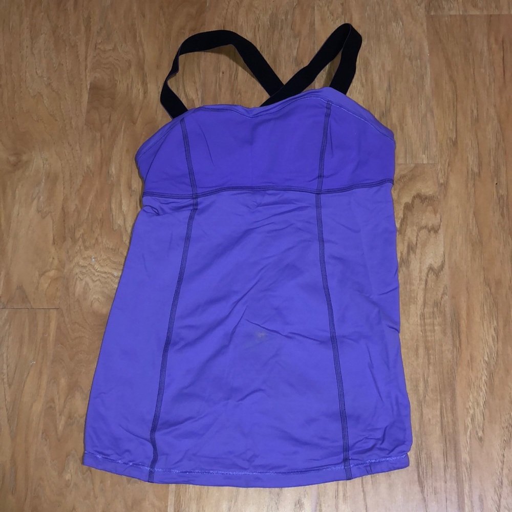 Lululemon purple tank size 4